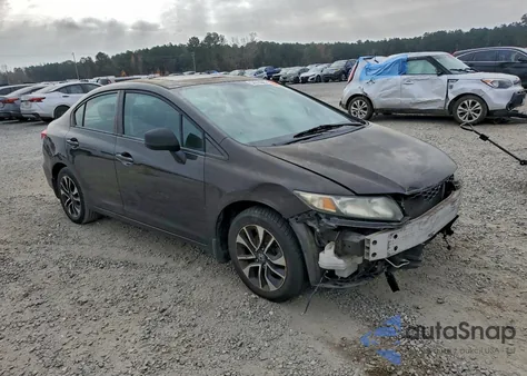 2013 Honda Civic Exl z USA, uszkodzony, nr VIN 2HGFB2F90DH526959